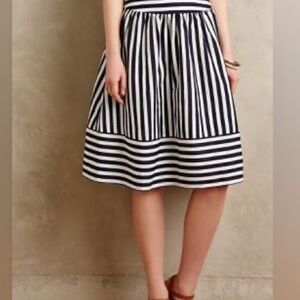 MAEVE by ANTHROPOLOGIE High Seas Skirt in Navy